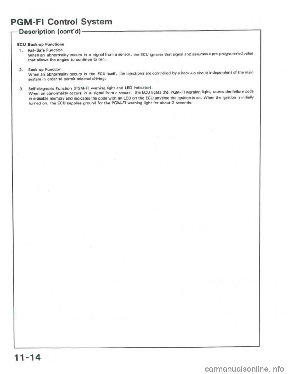 ACURA INTEGRA 1986 Service Repair Manual ACURA INTEGRA 1986 Service Repair Manual