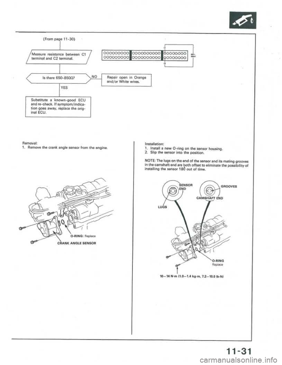 ACURA INTEGRA 1986  Service Repair Manual 