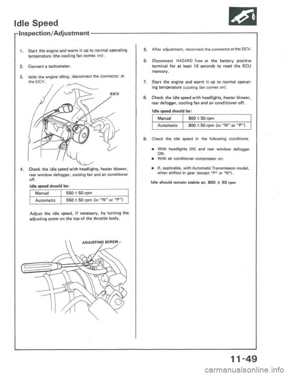 ACURA INTEGRA 1986 Service Repair Manual ACURA INTEGRA 1986 Service Repair Manual