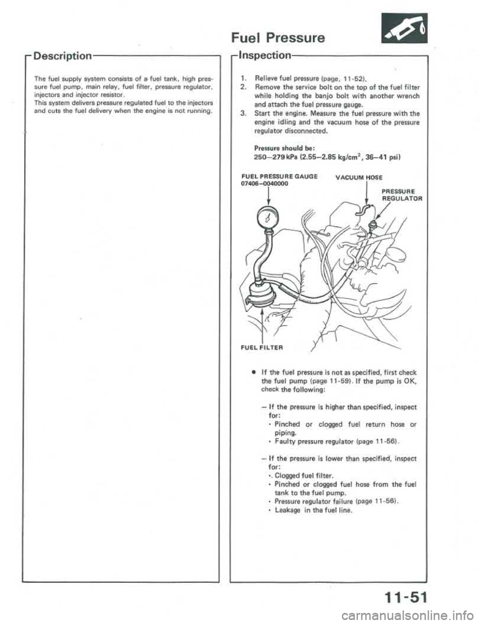 ACURA INTEGRA 1986  Service Repair Manual 