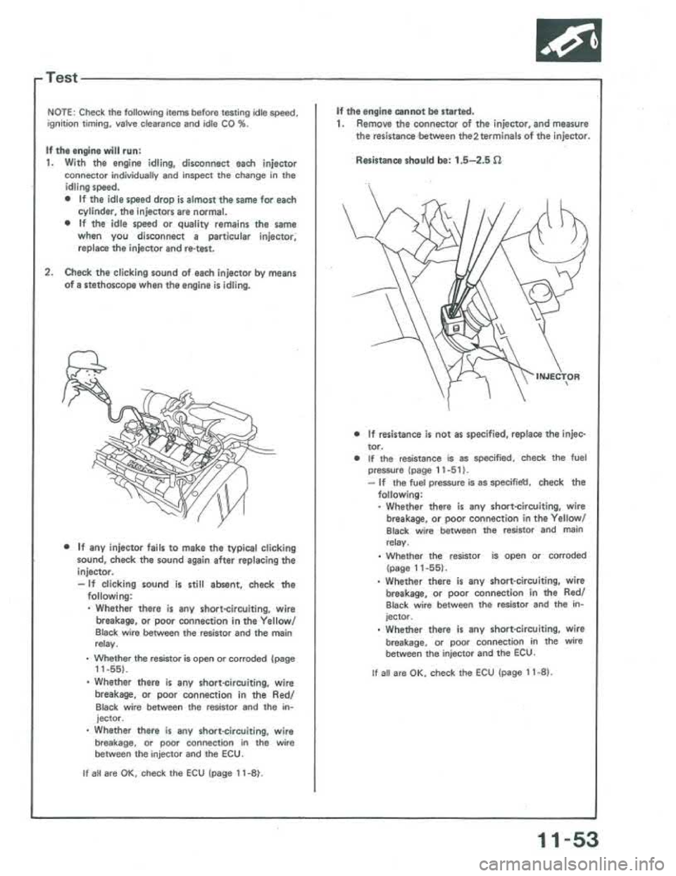 ACURA INTEGRA 1986  Service Repair Manual 