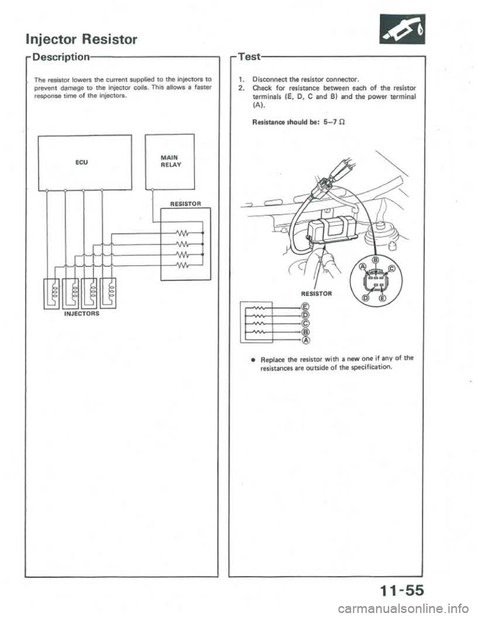 ACURA INTEGRA 1986  Service Repair Manual 