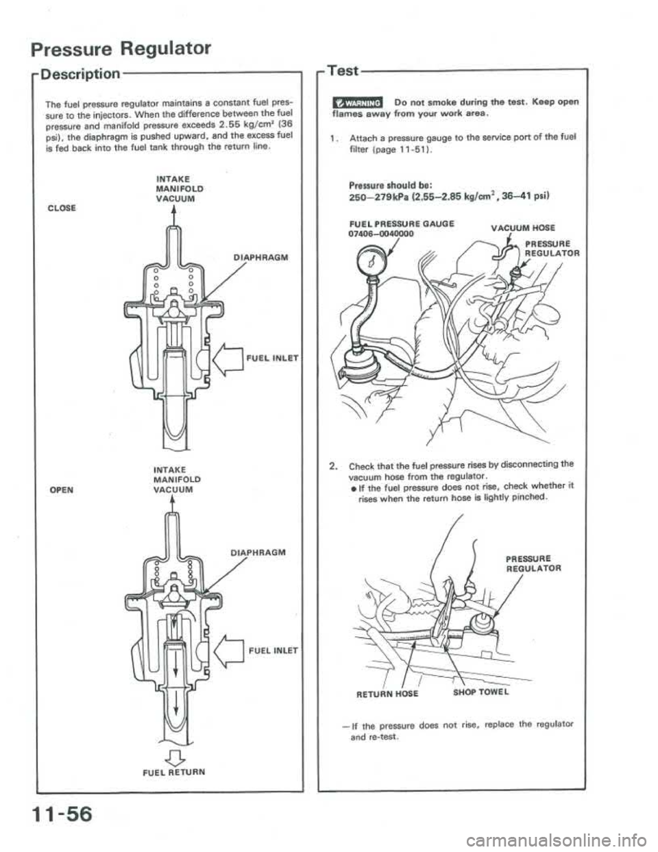 ACURA INTEGRA 1986  Service Repair Manual 