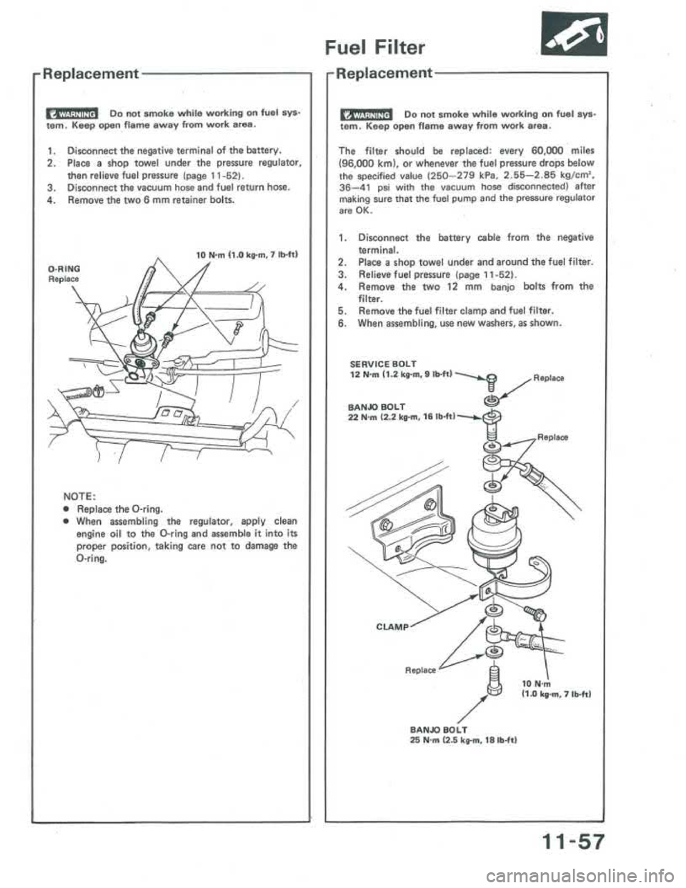ACURA INTEGRA 1986  Service Repair Manual 