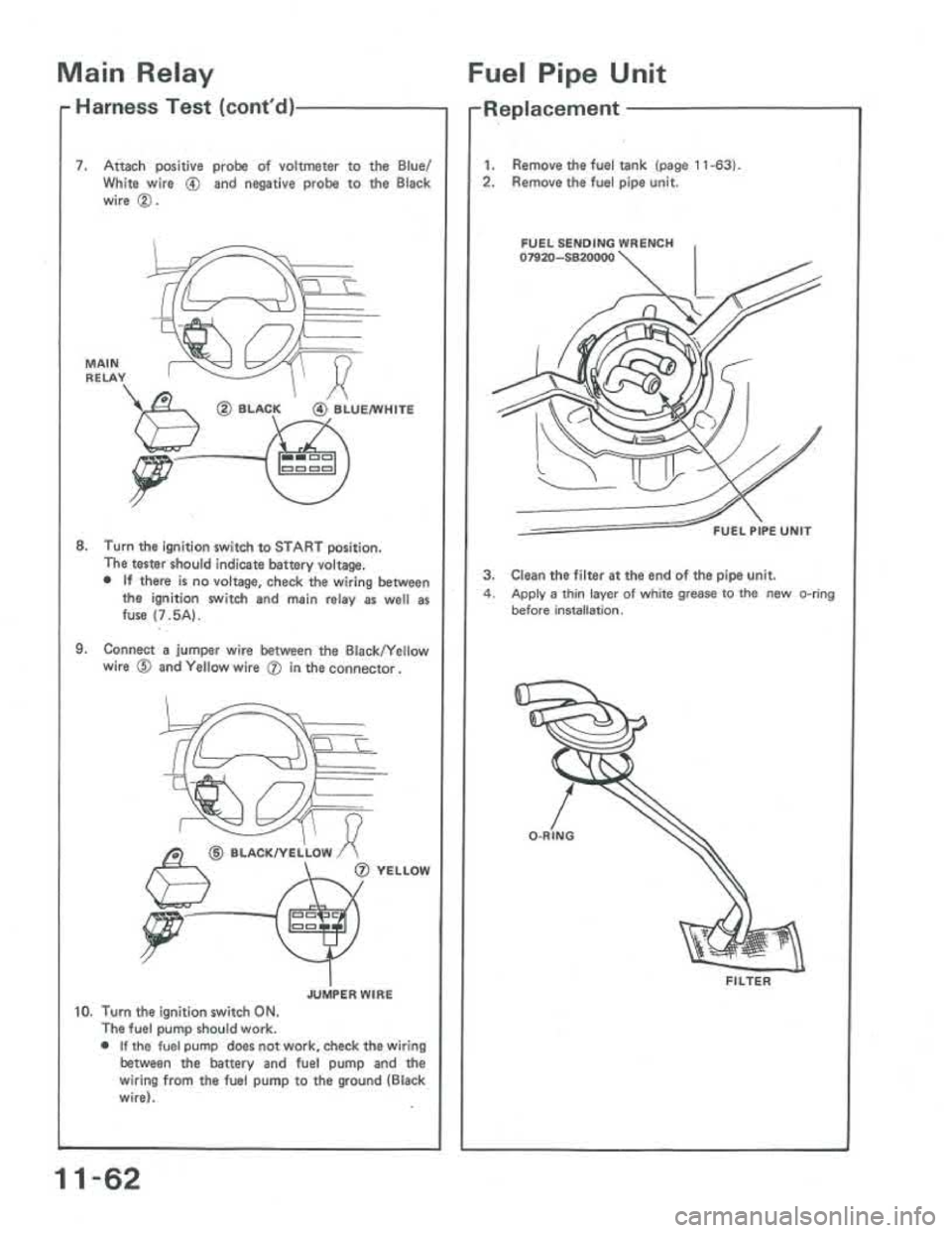 ACURA INTEGRA 1986 Service Repair Manual ACURA INTEGRA 1986 Service Repair Manual