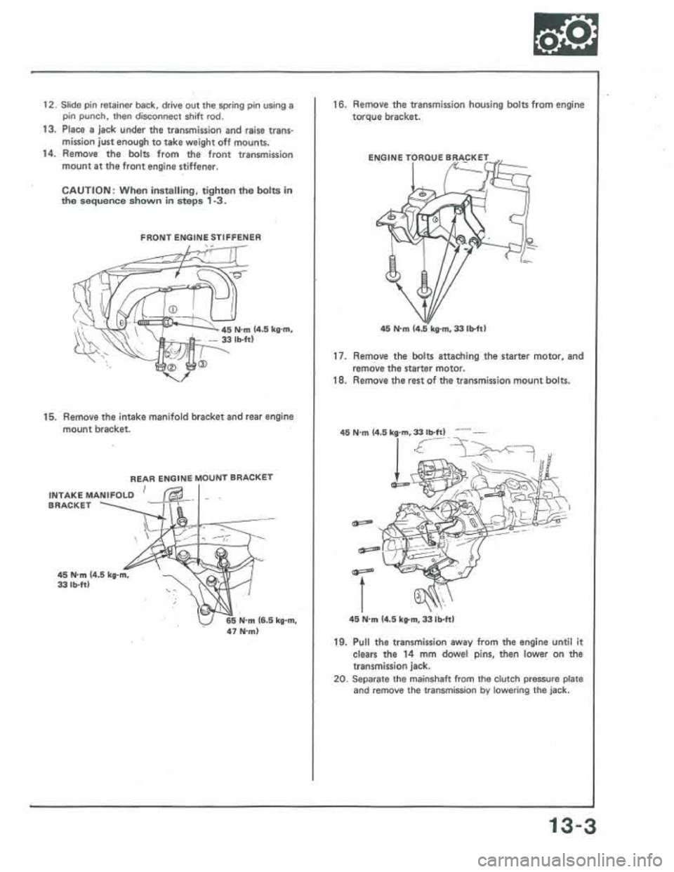 ACURA INTEGRA 1986 Service Repair Manual ACURA INTEGRA 1986 Service Repair Manual