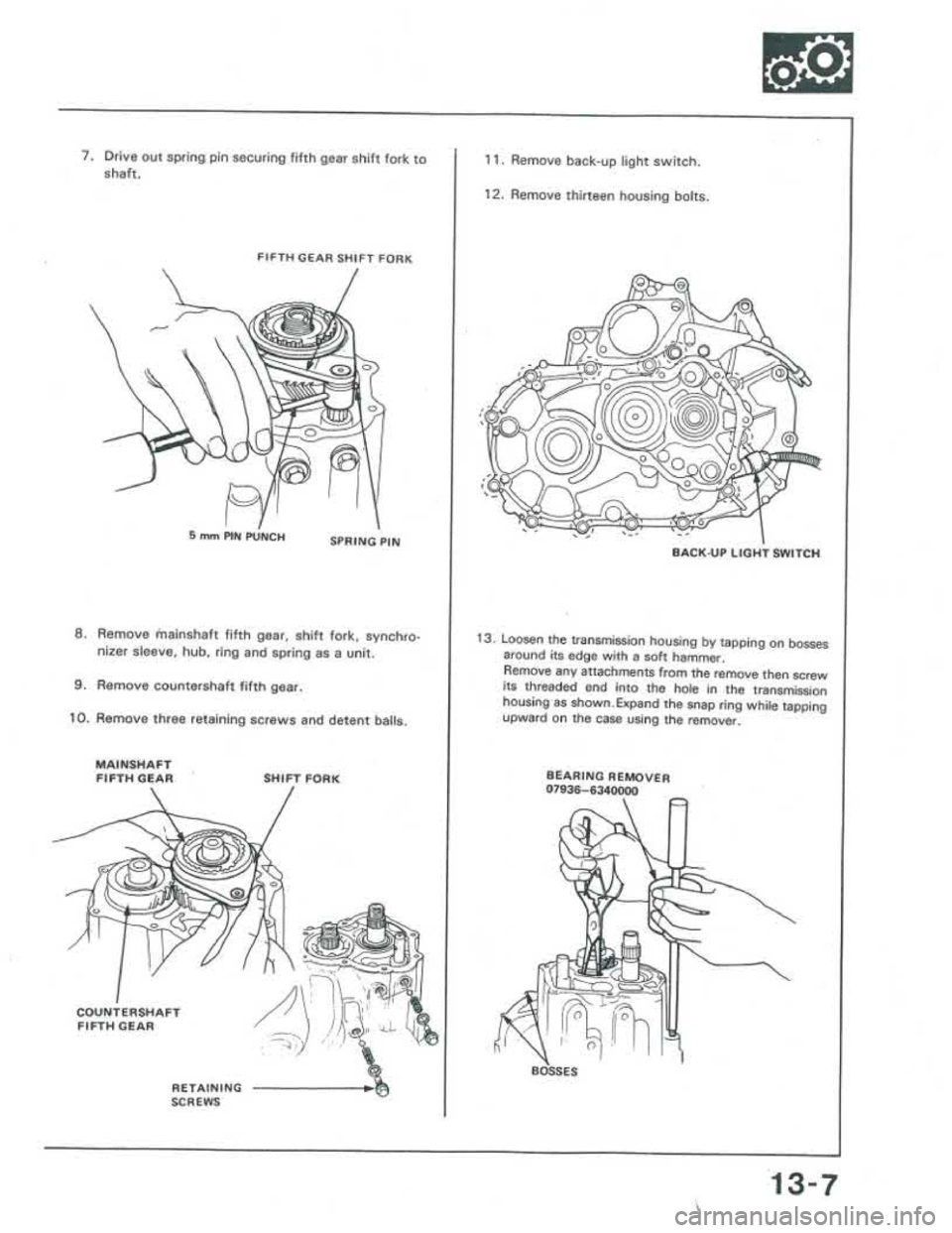 ACURA INTEGRA 1986 Service Repair Manual ACURA INTEGRA 1986 Service Repair Manual