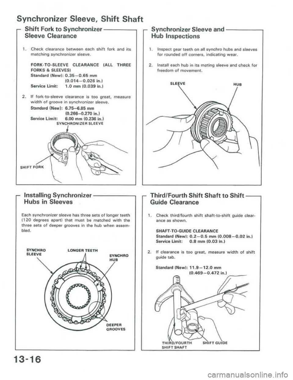 ACURA INTEGRA 1986  Service Repair Manual 