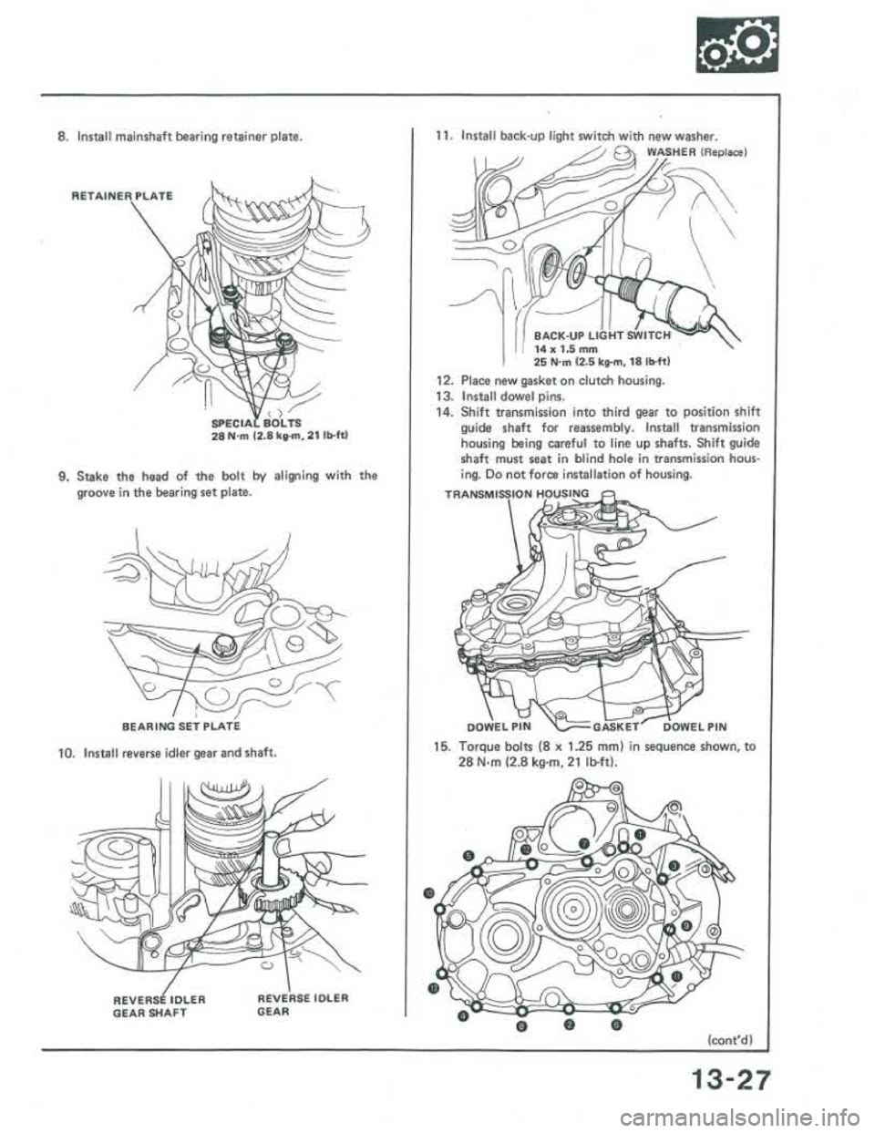 ACURA INTEGRA 1986 Service Repair Manual ACURA INTEGRA 1986 Service Repair Manual