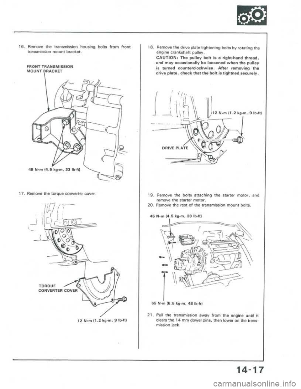 ACURA INTEGRA 1986 Service Repair Manual ACURA INTEGRA 1986 Service Repair Manual