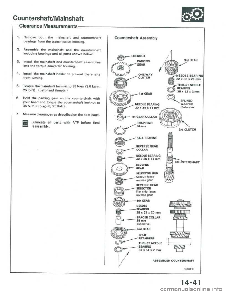 ACURA INTEGRA 1986 Service Repair Manual ACURA INTEGRA 1986 Service Repair Manual