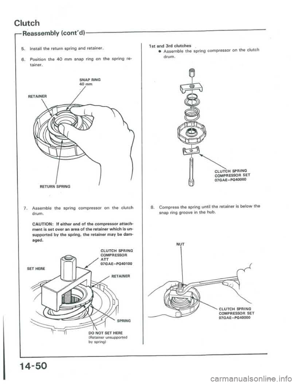 ACURA INTEGRA 1986 Service Repair Manual ACURA INTEGRA 1986 Service Repair Manual