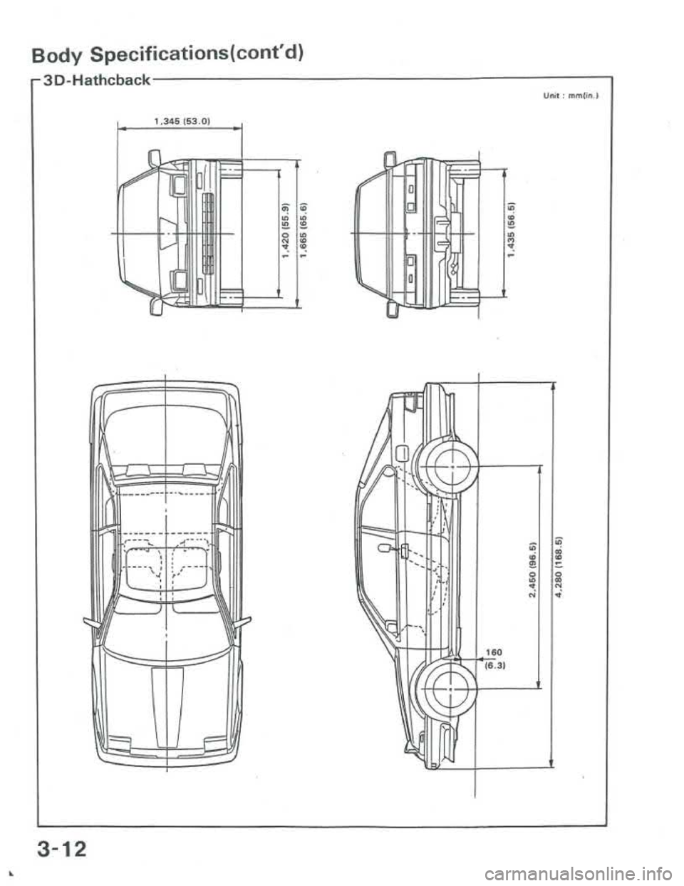 ACURA INTEGRA 1986 Service Owners Manual ACURA INTEGRA 1986 Service Owners Manual