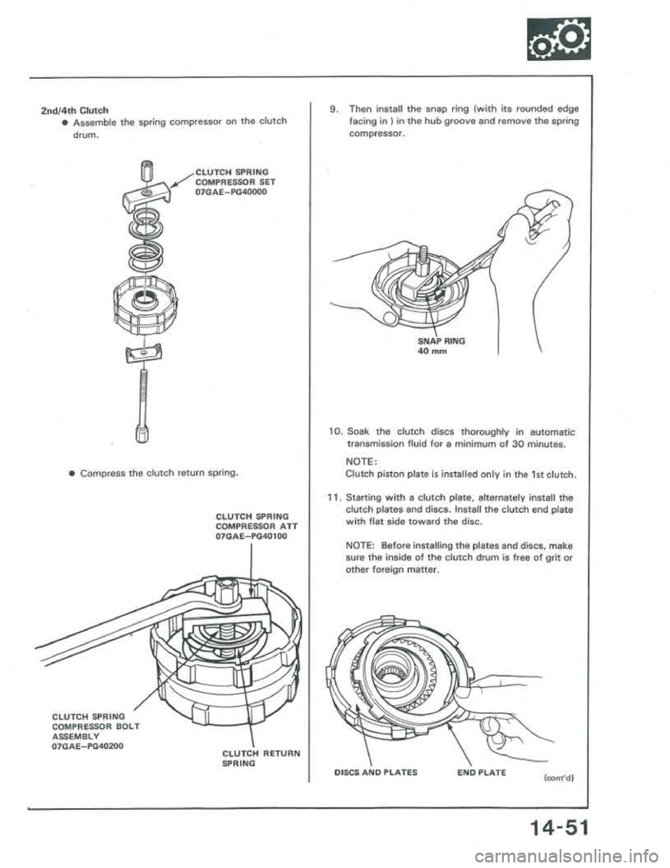 ACURA INTEGRA 1986 Service Repair Manual ACURA INTEGRA 1986 Service Repair Manual