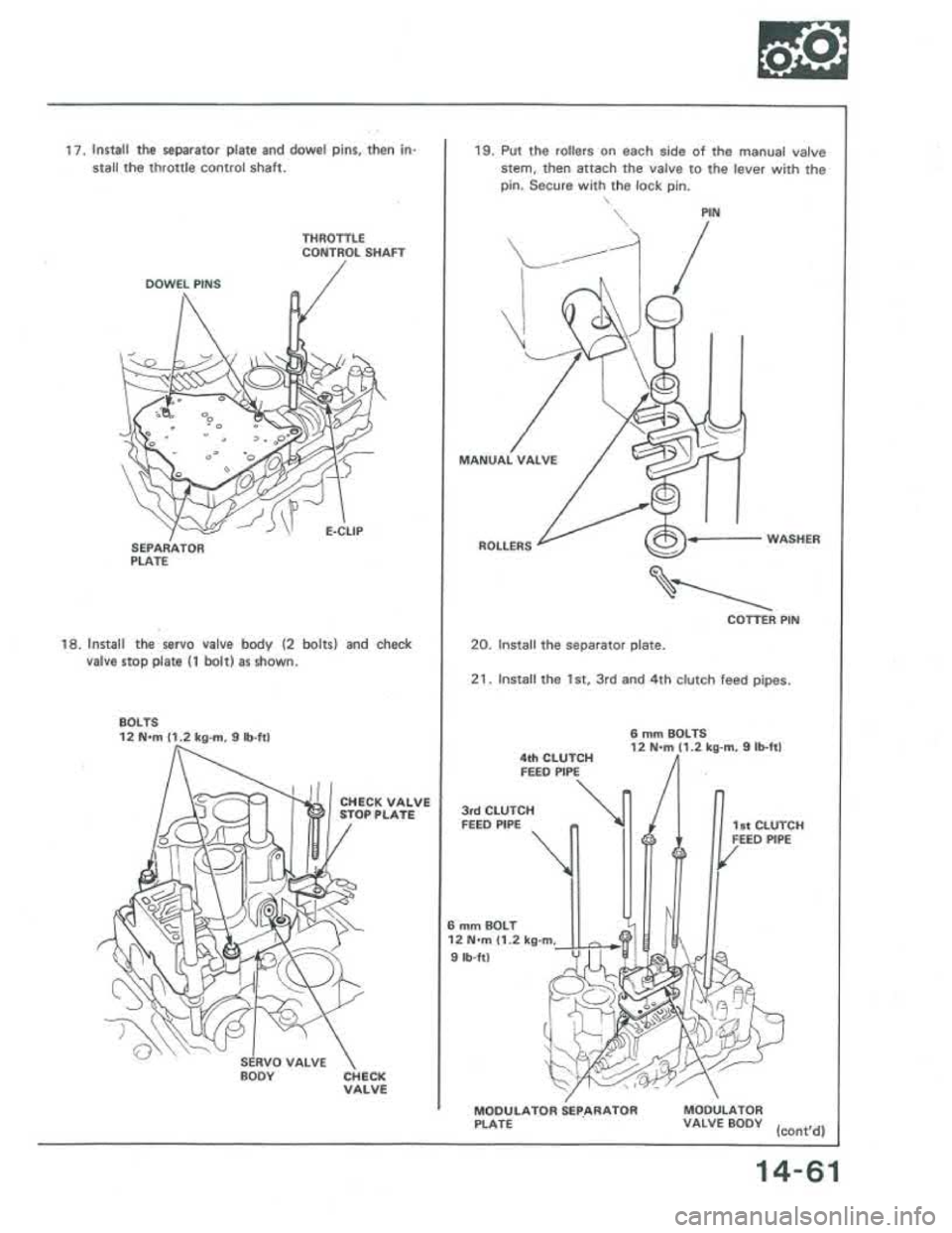 ACURA INTEGRA 1986 Service Repair Manual ACURA INTEGRA 1986 Service Repair Manual