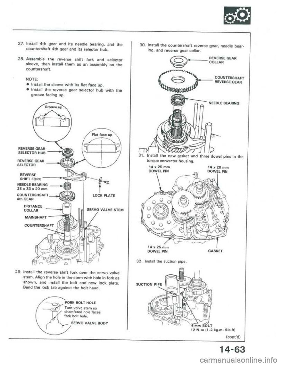 ACURA INTEGRA 1986 Service Repair Manual ACURA INTEGRA 1986 Service Repair Manual