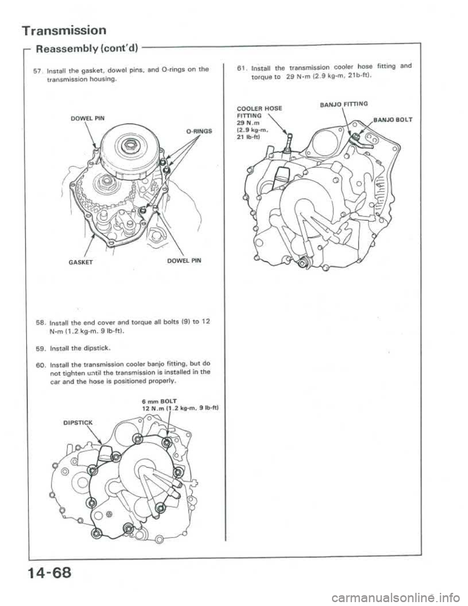 ACURA INTEGRA 1986 Service Repair Manual ACURA INTEGRA 1986 Service Repair Manual