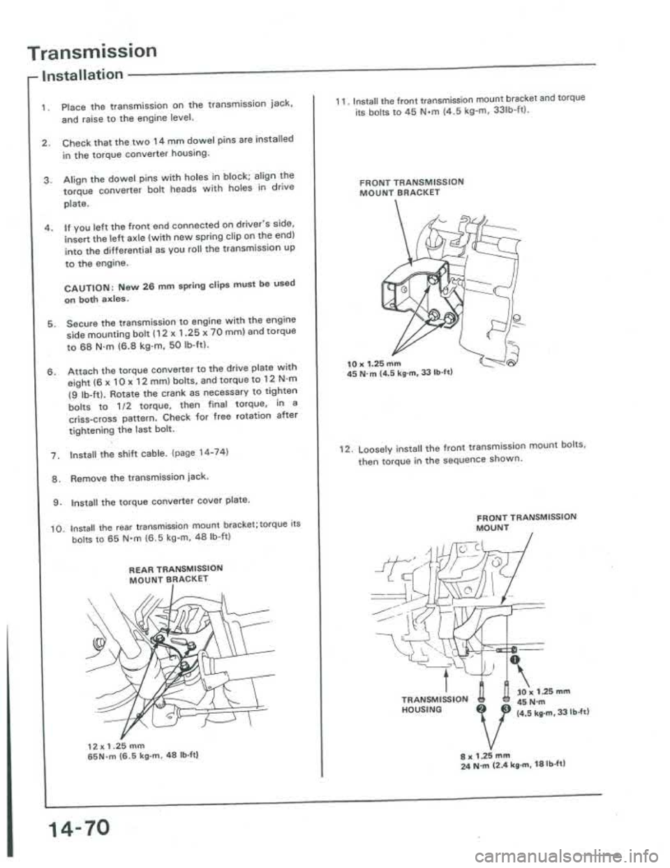 ACURA INTEGRA 1986 Service Repair Manual ACURA INTEGRA 1986 Service Repair Manual