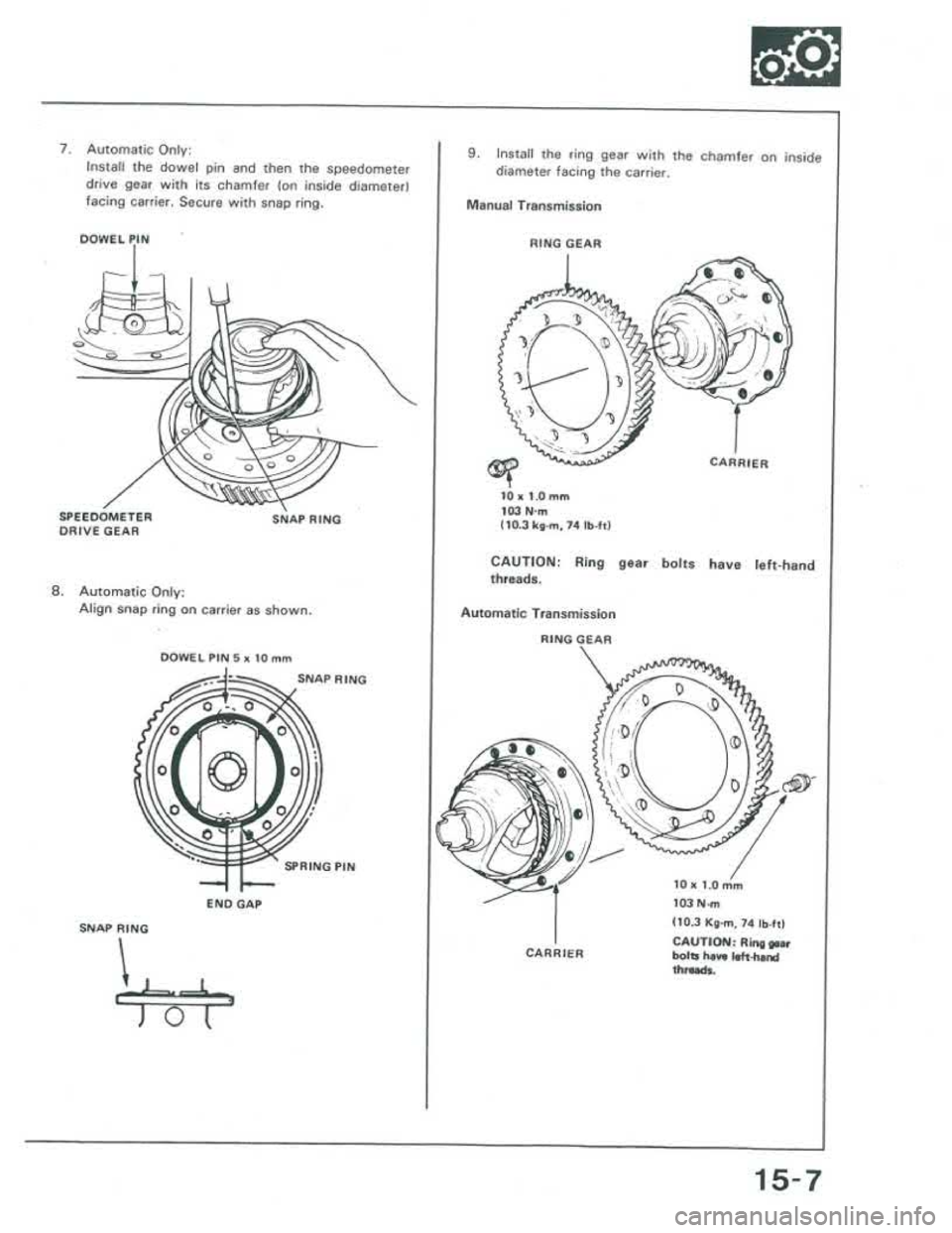 ACURA INTEGRA 1986 Service Repair Manual ACURA INTEGRA 1986 Service Repair Manual