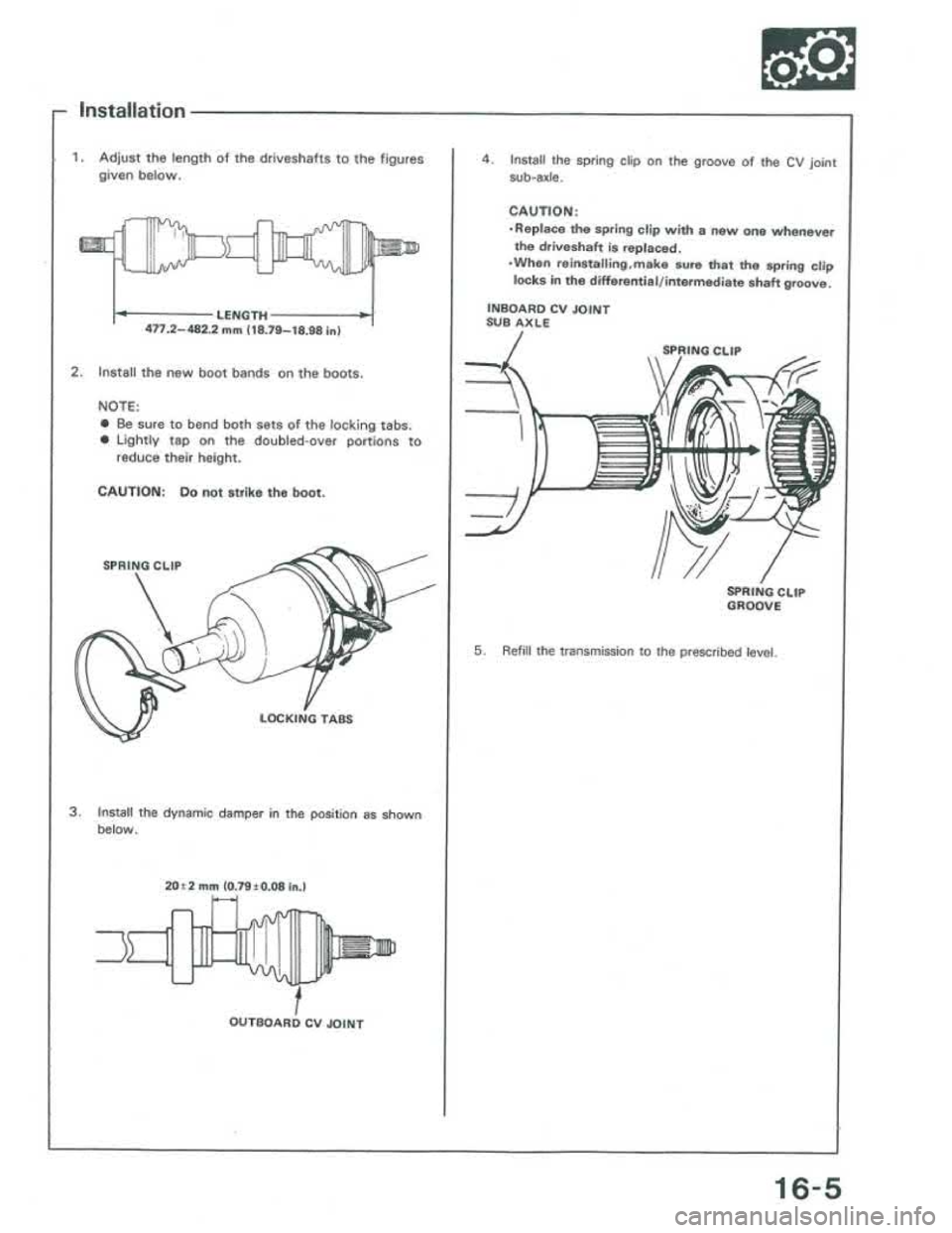 ACURA INTEGRA 1986 Service Repair Manual ACURA INTEGRA 1986 Service Repair Manual