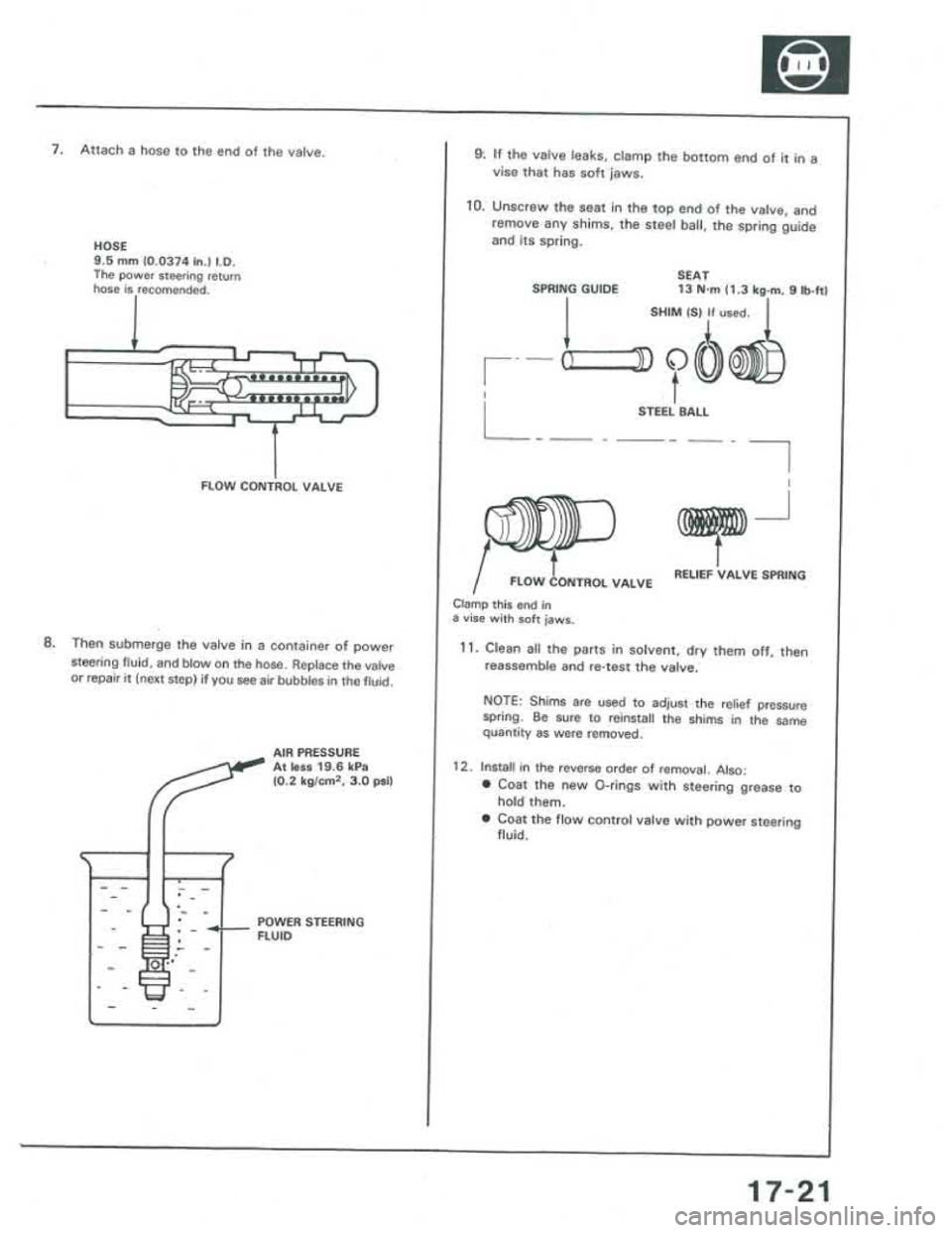 ACURA INTEGRA 1986 Service Repair Manual ACURA INTEGRA 1986 Service Repair Manual
