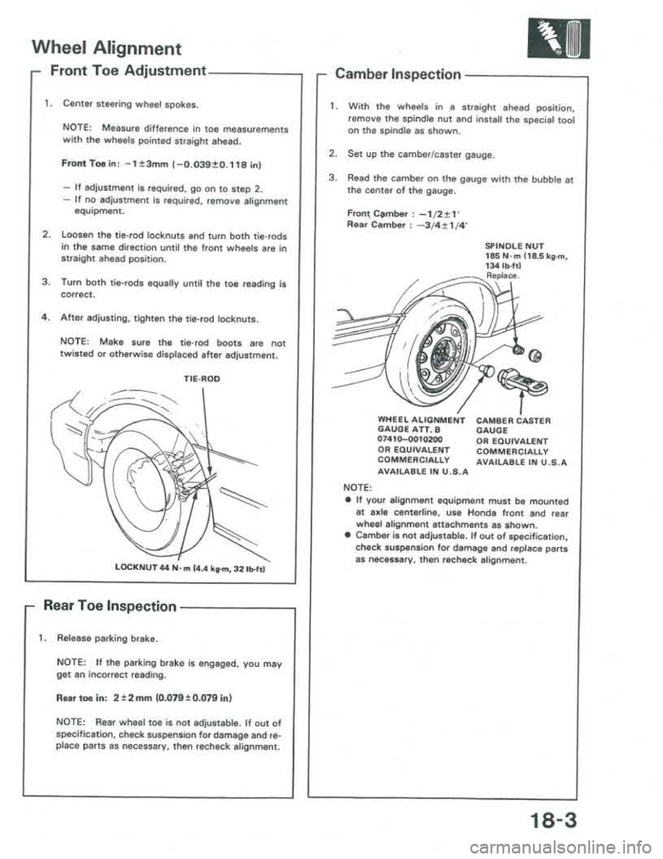 ACURA INTEGRA 1986 Service Repair Manual ACURA INTEGRA 1986 Service Repair Manual