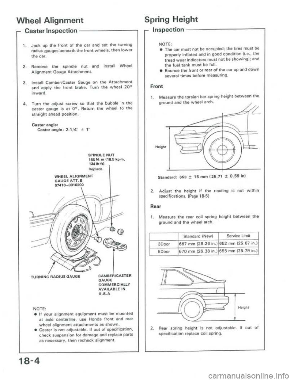 ACURA INTEGRA 1986 Service Repair Manual ACURA INTEGRA 1986 Service Repair Manual