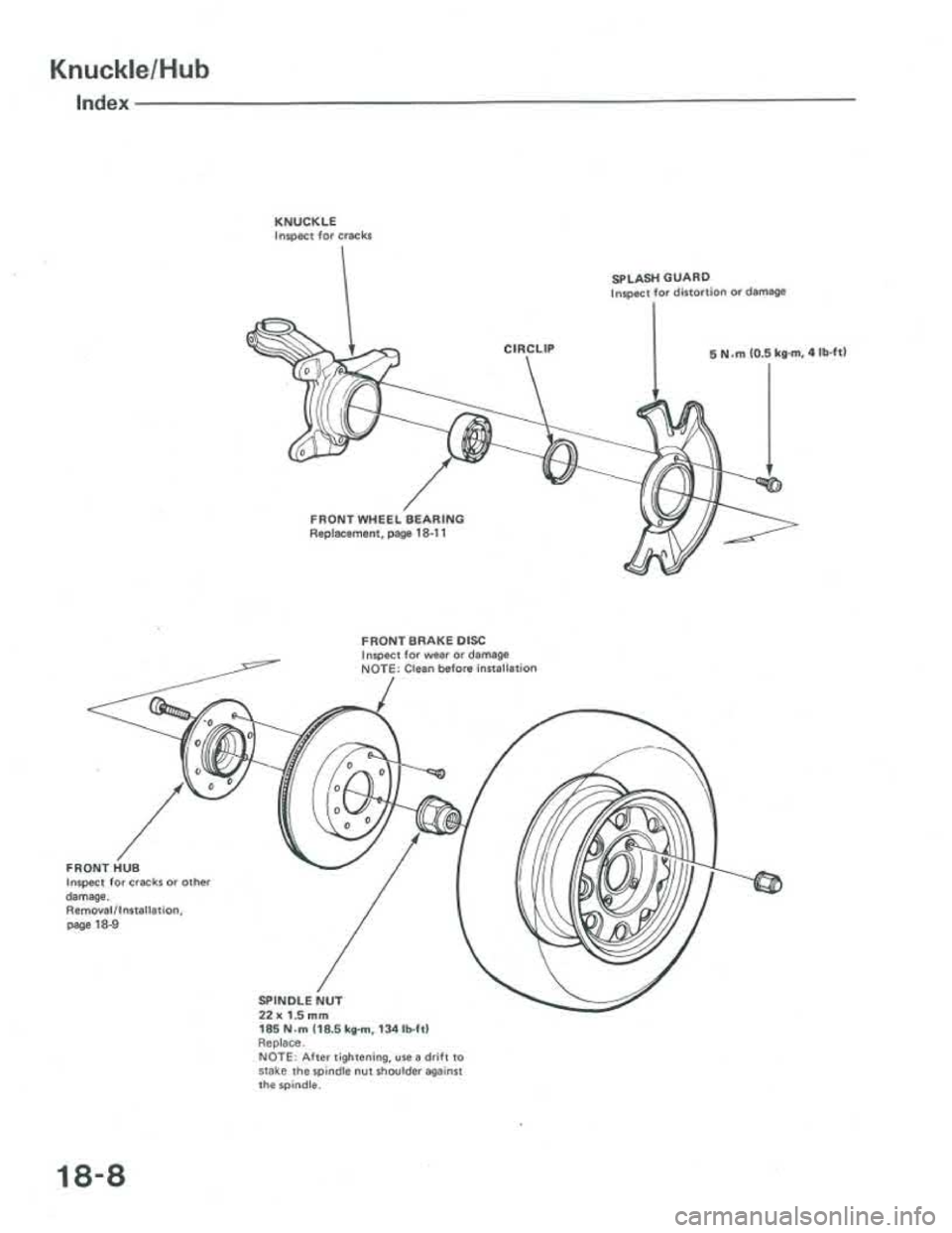ACURA INTEGRA 1986 Service Repair Manual ACURA INTEGRA 1986 Service Repair Manual