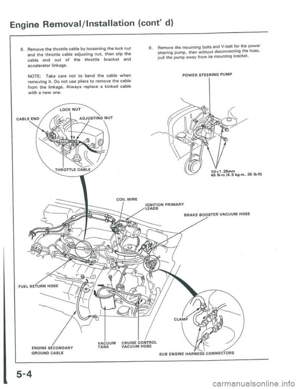 ACURA INTEGRA 1986 Service Owners Guide ACURA INTEGRA 1986 Service Owners Guide