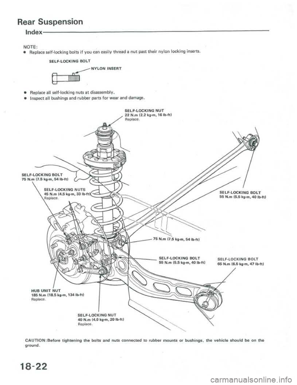 ACURA INTEGRA 1986 Service Repair Manual ACURA INTEGRA 1986 Service Repair Manual