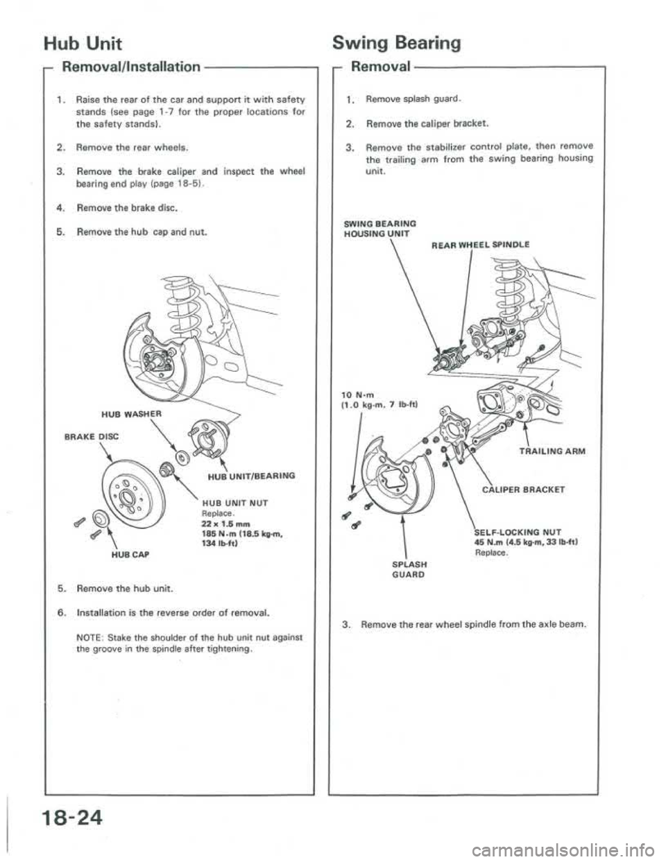 ACURA INTEGRA 1986 Service Repair Manual ACURA INTEGRA 1986 Service Repair Manual
