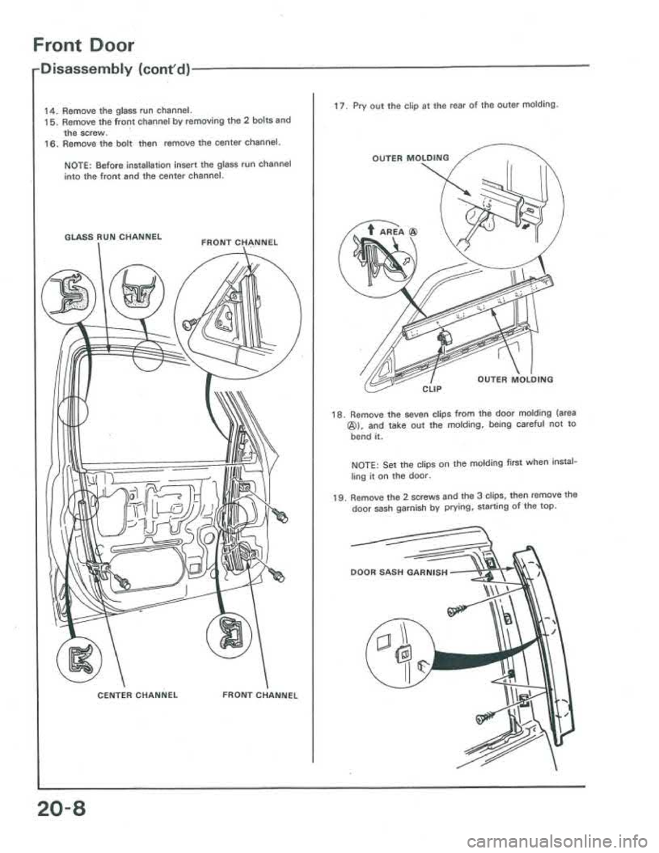 ACURA INTEGRA 1986 Service Repair Manual ACURA INTEGRA 1986 Service Repair Manual