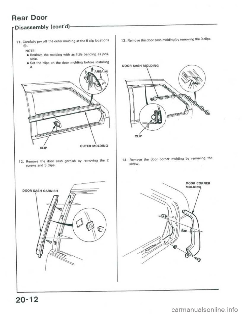 ACURA INTEGRA 1986 Service Repair Manual ACURA INTEGRA 1986 Service Repair Manual