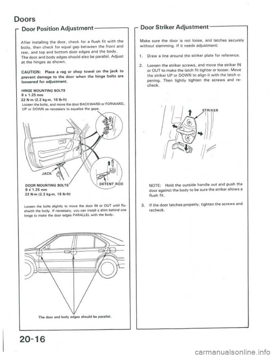 ACURA INTEGRA 1986 Service Repair Manual ACURA INTEGRA 1986 Service Repair Manual