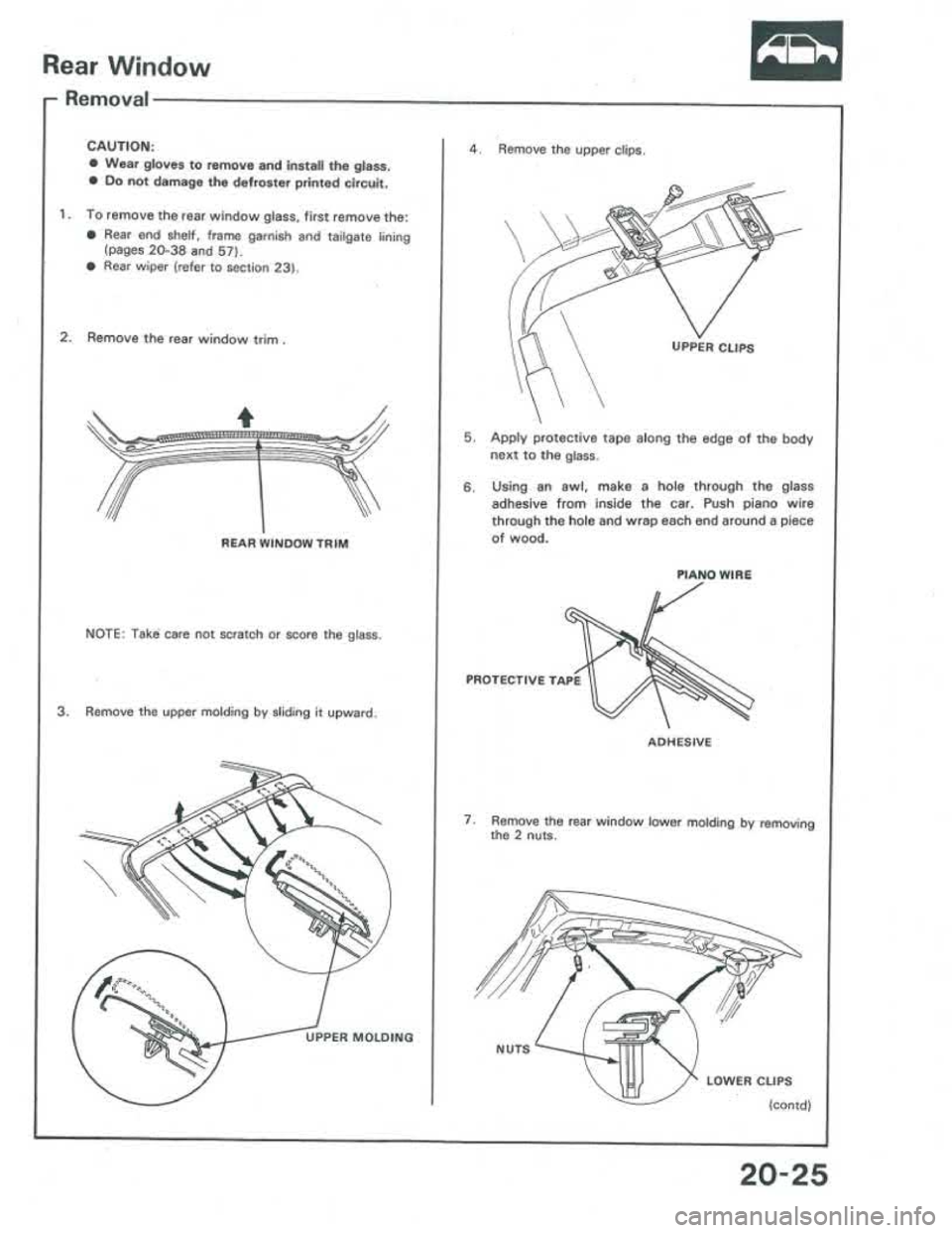 ACURA INTEGRA 1986 Service Repair Manual ACURA INTEGRA 1986 Service Repair Manual