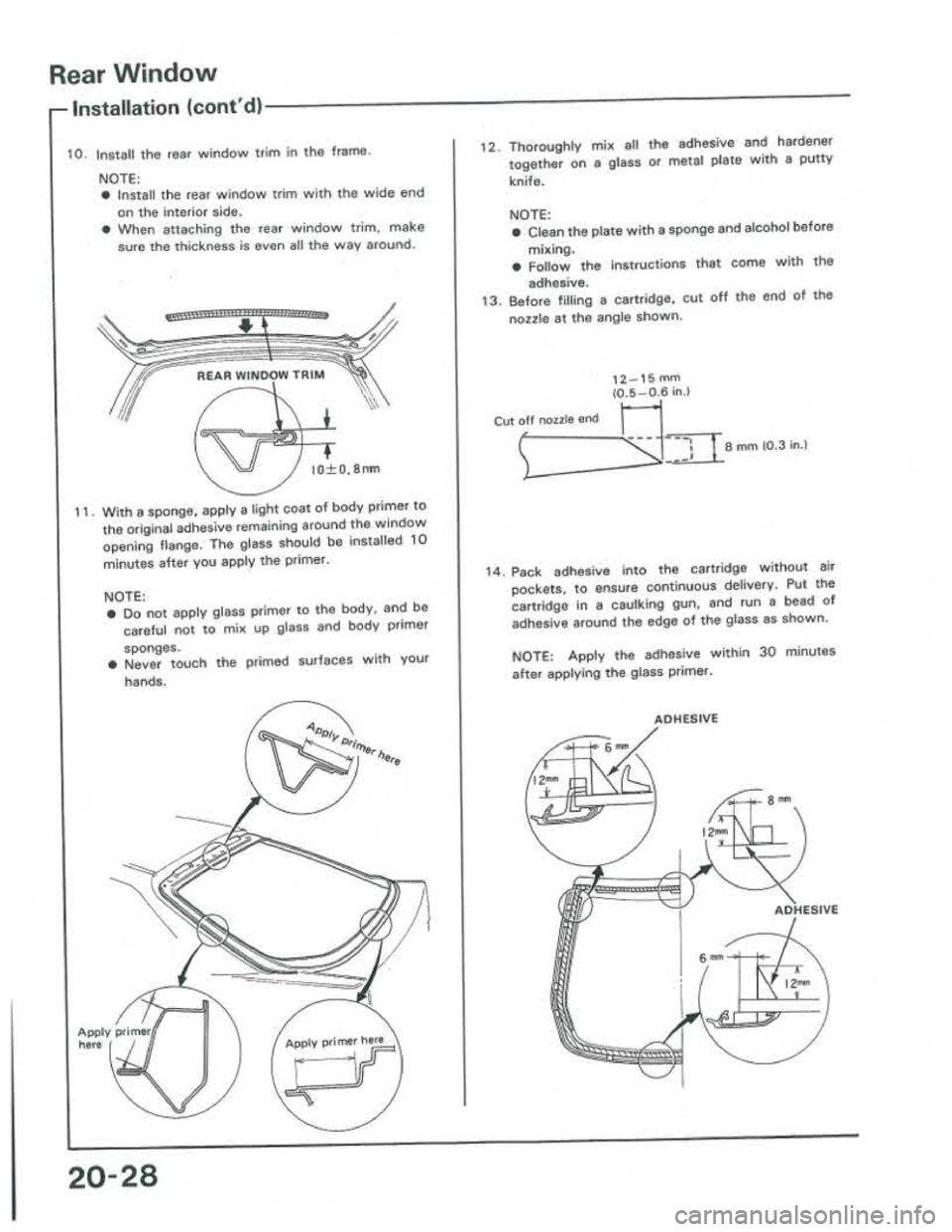 ACURA INTEGRA 1986 Service Repair Manual ACURA INTEGRA 1986 Service Repair Manual