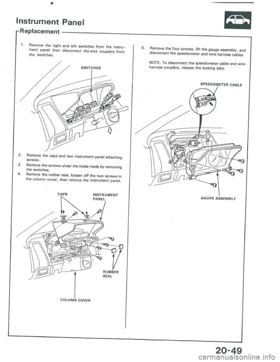 ACURA INTEGRA 1986 Service Repair Manual ACURA INTEGRA 1986 Service Repair Manual