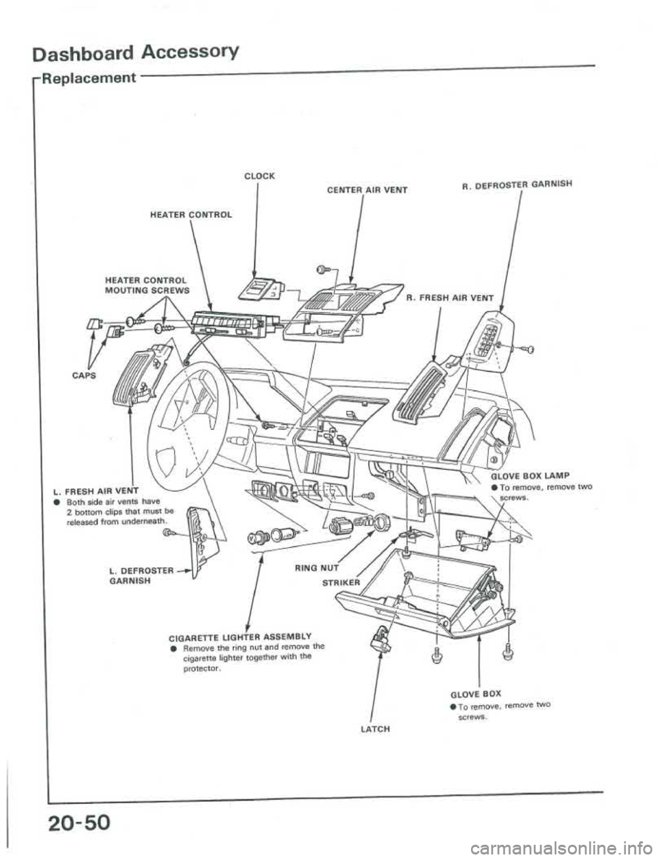 ACURA INTEGRA 1986 Service Repair Manual ACURA INTEGRA 1986 Service Repair Manual