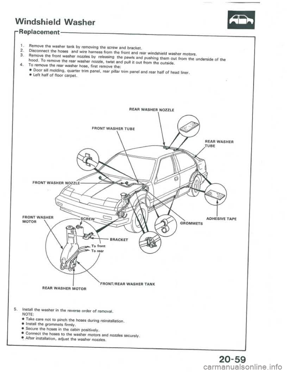 ACURA INTEGRA 1986 Service Repair Manual ACURA INTEGRA 1986 Service Repair Manual