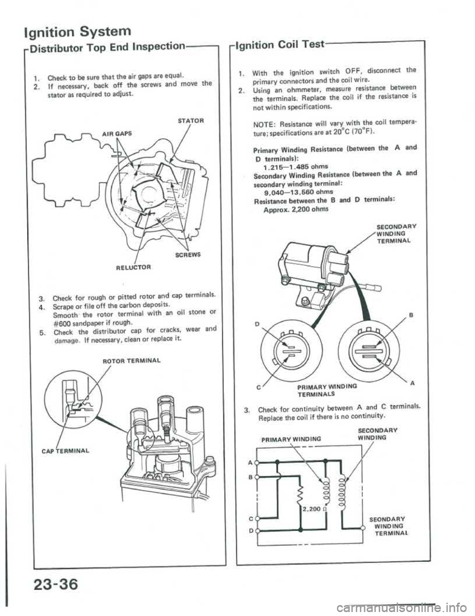 ACURA INTEGRA 1986 Service Repair Manual ACURA INTEGRA 1986 Service Repair Manual