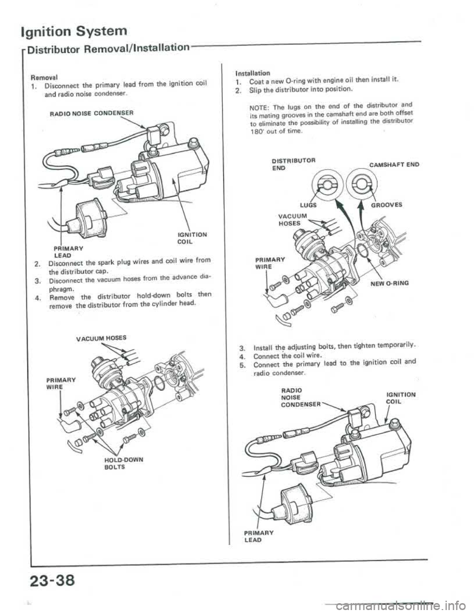 ACURA INTEGRA 1986 Service Repair Manual ACURA INTEGRA 1986 Service Repair Manual