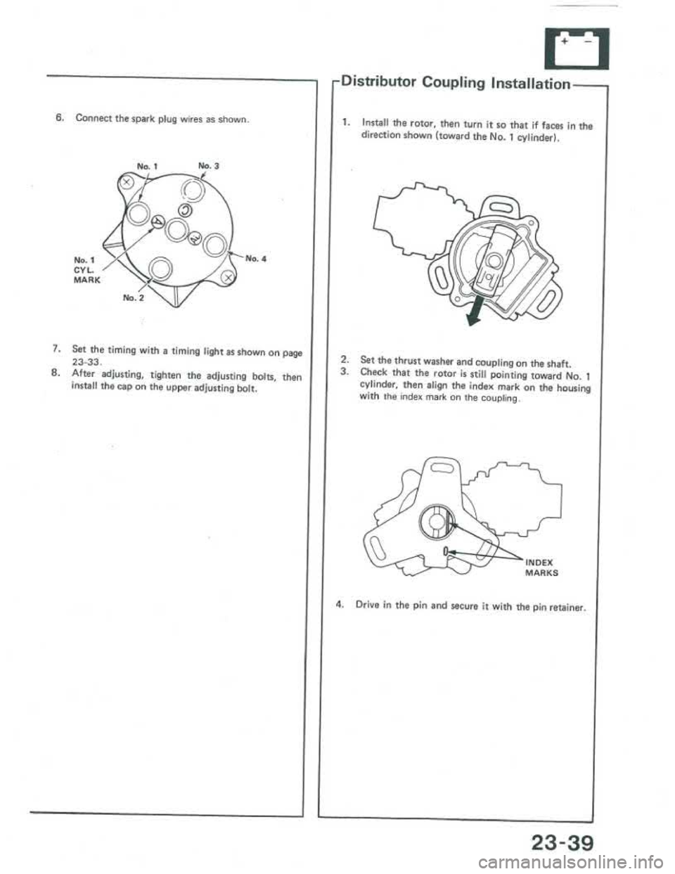 ACURA INTEGRA 1986 Service Repair Manual ACURA INTEGRA 1986 Service Repair Manual