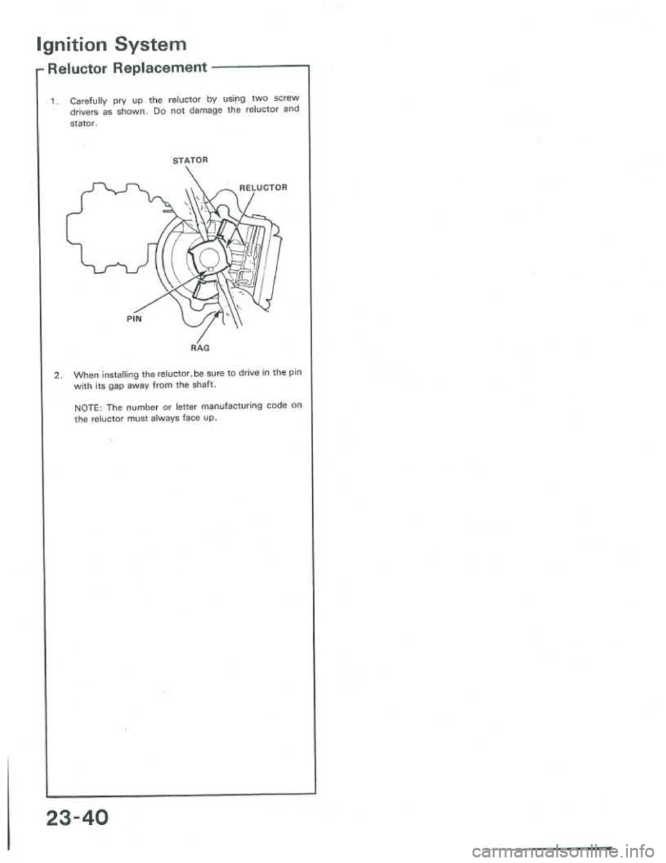 ACURA INTEGRA 1986 Service Repair Manual ACURA INTEGRA 1986 Service Repair Manual
