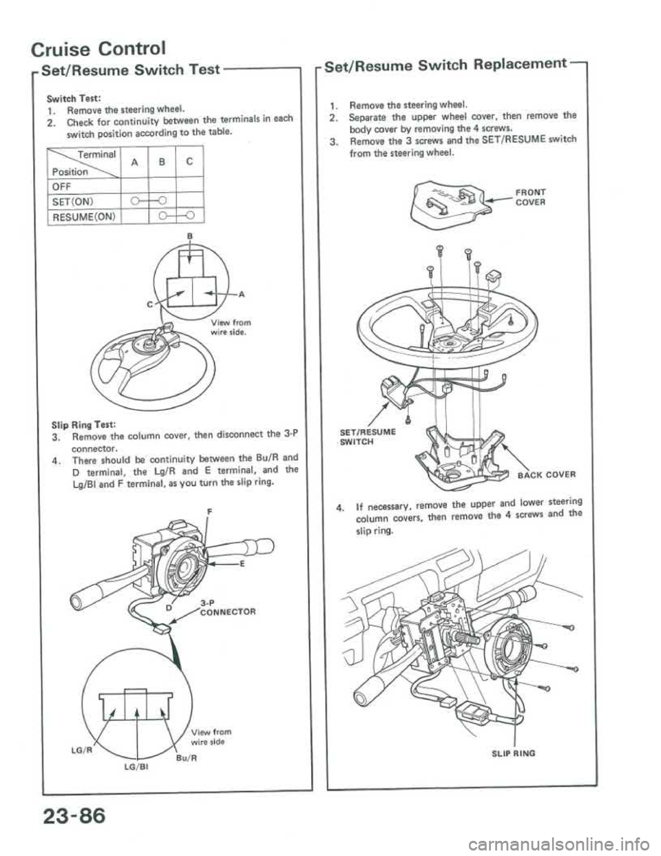 ACURA INTEGRA 1986 Service Repair Manual ACURA INTEGRA 1986 Service Repair Manual