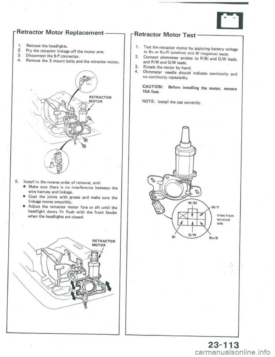 ACURA INTEGRA 1986 Service Repair Manual ACURA INTEGRA 1986 Service Repair Manual