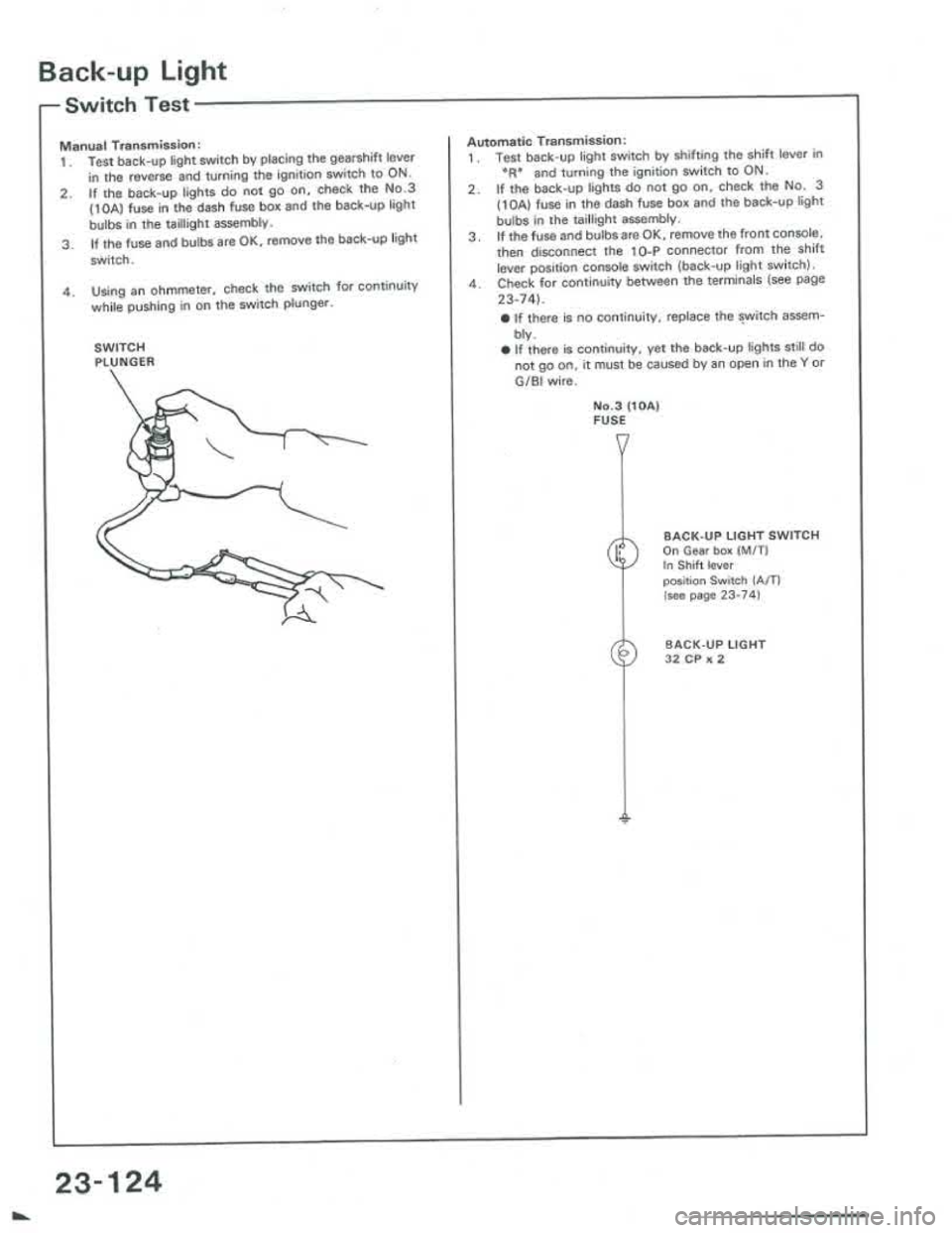 ACURA INTEGRA 1986 Service Repair Manual ACURA INTEGRA 1986 Service Repair Manual