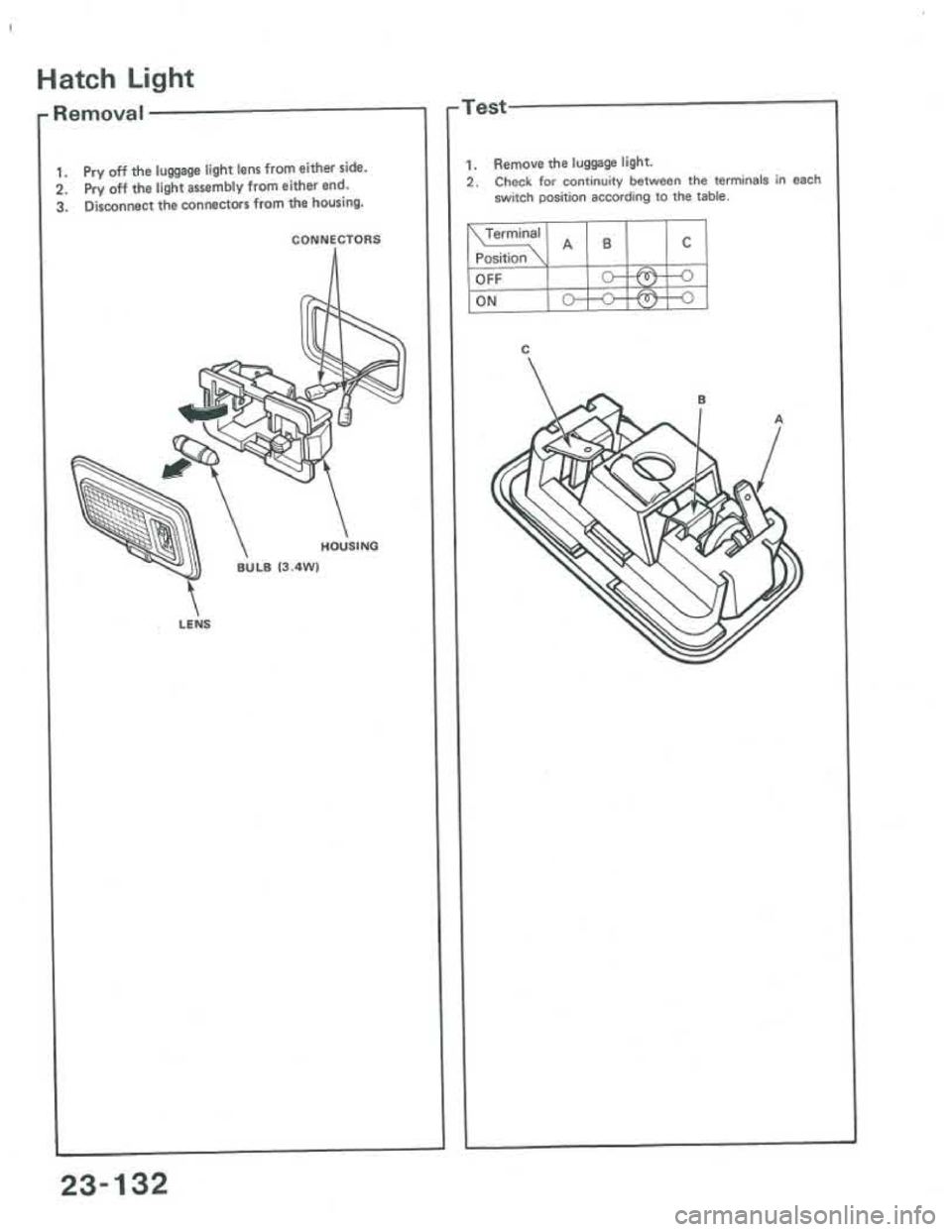 ACURA INTEGRA 1986 Service Repair Manual ACURA INTEGRA 1986 Service Repair Manual