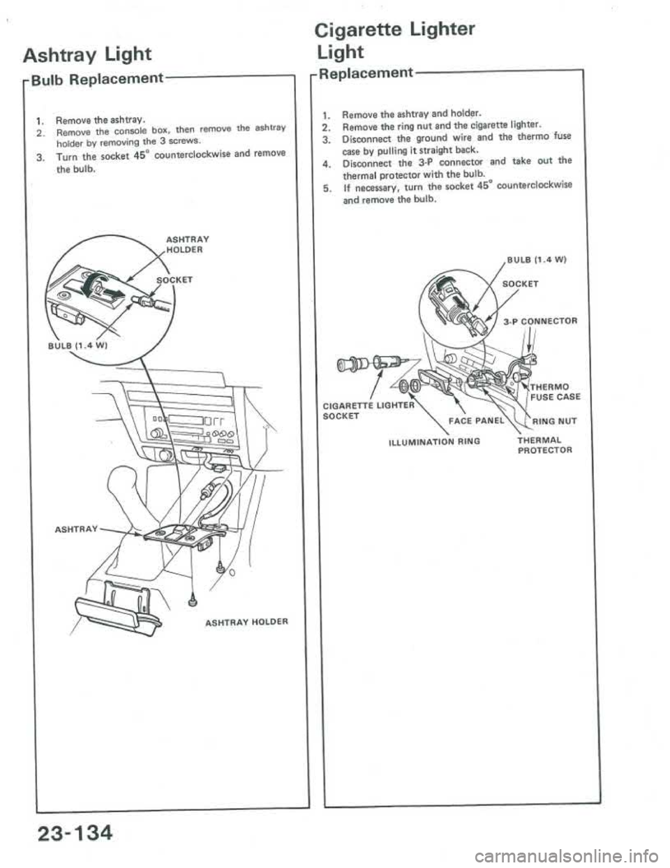 ACURA INTEGRA 1986 Service Repair Manual ACURA INTEGRA 1986 Service Repair Manual
