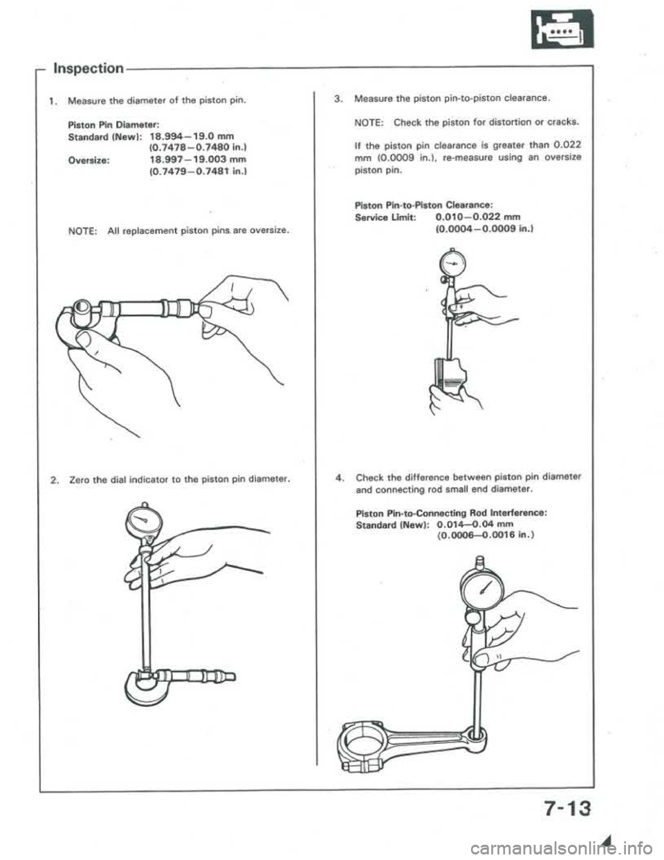 ACURA INTEGRA 1986  Service Manual PDF 