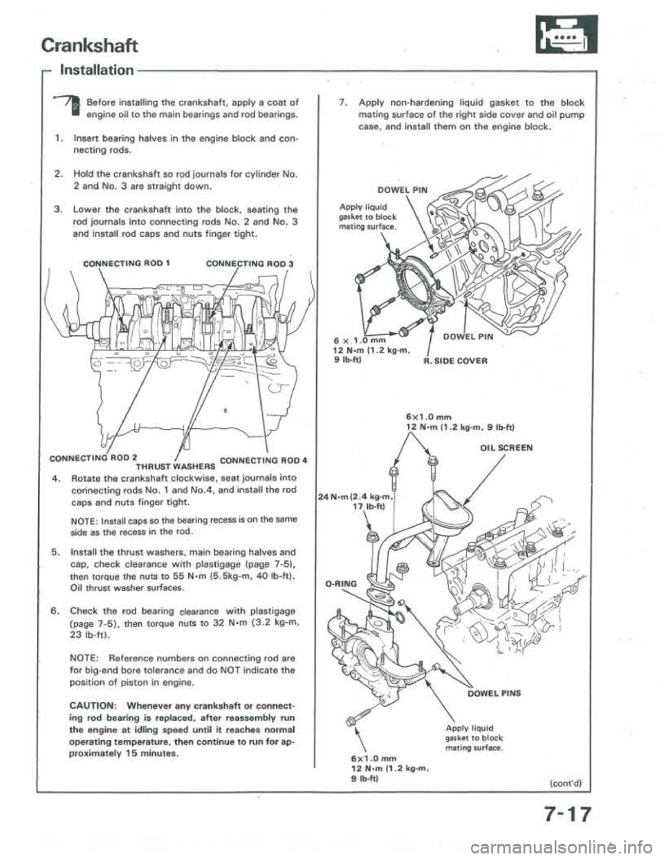 ACURA INTEGRA 1986  Service Manual Online 